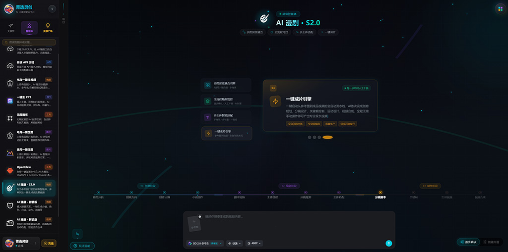 AI漫剧制作全景参考图